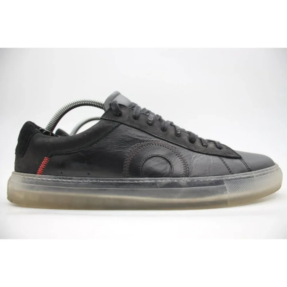 Oliver Cabell Low 1 Ghost Men's EU Size 43 Lace Up Black Leather